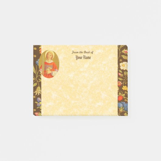 St. Stefanus de Eerste Martelaar (PM 08) 4"x3" Post-it® Notes (Voorkant)