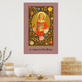 St. Stefanus de ProtoMartelaar (PM 08) Poster 1 (Keuken)