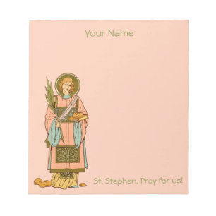 St. Stefanus de ProtoMartelaar (RLS 17) 5.5"x6" Notitieblok