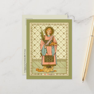 St. Stefanus de ProtoMartelaar (RLS 17) Briefkaart