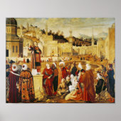 St. Stephen Preaching Poster (Voorkant)