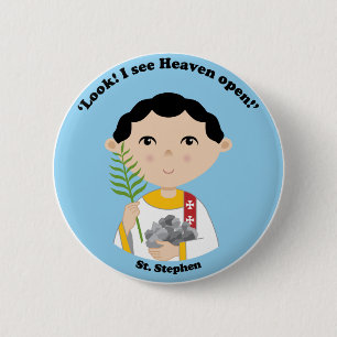 St. Stephen Ronde Button 5,7 Cm