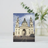 St. Stephens Basilica Budapest Hongarije Briefkaart (Staand voorkant)