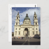St. Stephens Basilica Budapest Hongarije Briefkaart (Voorkant / Achterkant)