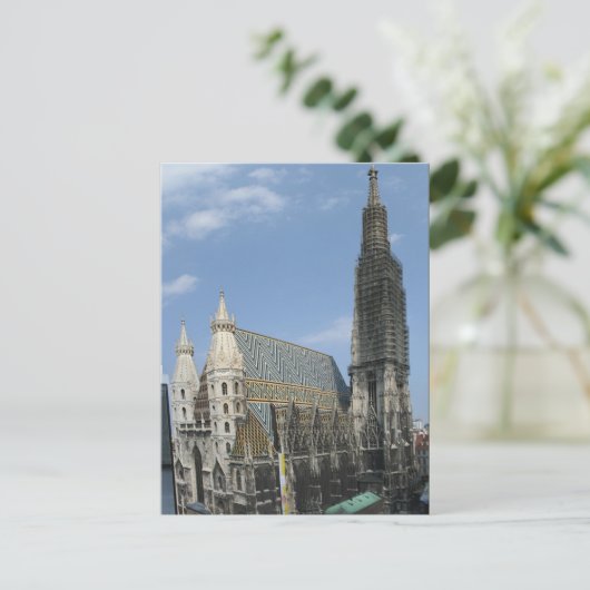 St. Stephen's Cathedraal Domkirche St. Stephan Briefkaart (Staand voorkant)