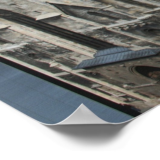 St. Stephen's Cathedraal Domkirche St. Stephan Poster (Hoek)