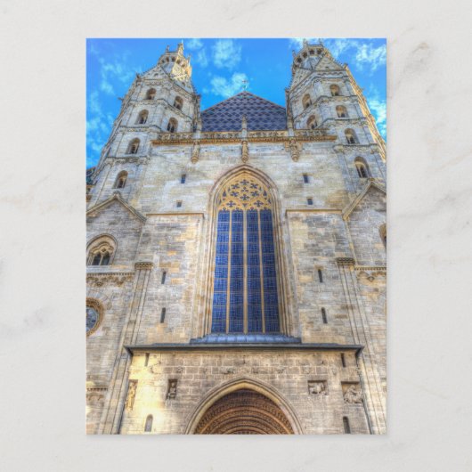 St Stephen's Cathedral Wenen Briefkaart (Voorkant)