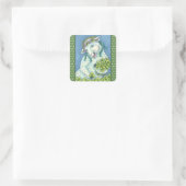 ST. Sticker IRISH EWE & SHAMROCKS VAN PATRICK (Tas)