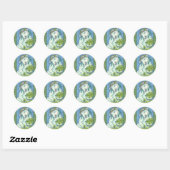 ST. Sticker IRISH EWE & SHAMROCKS VAN PATRICK (Vel)