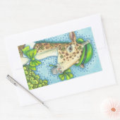 ST. Stickers PATRICK-GIRAFFE OP DAG IRISH *Databla (Envelop)