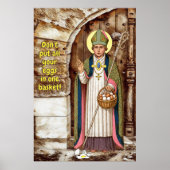 St. Swithin en de Gebroken Eieren Les Poster (Voorkant)