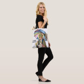 St. Swithin met paraplu Tote Bag (Op model)