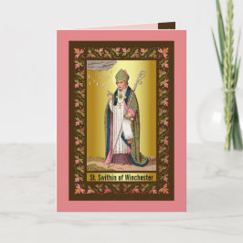 St. Swithin van Winchester Kaart