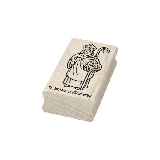 St. Swithin van Winchester  Rubberstempel (Stempel)