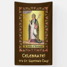 St. Swithin van Winchester Spandoek