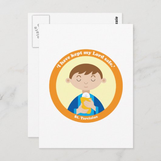 St. Tarcisius Briefkaart (Voorkant / Achterkant)