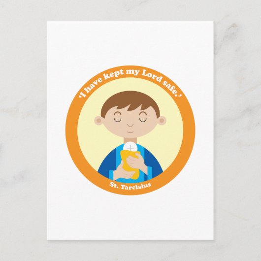 St. Tarcisius Briefkaart (Voorkant)