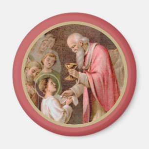 St. Tarcisius ontvangt de Eucharistie (BL 02) Magneet