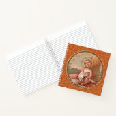 St. Tarcisius van Rome Roundel (BF 004) Notitieboek (Binnen)