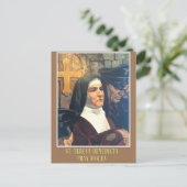 ST. TERESA BENEDICTA VAN DE KROSS-EDITH STEIN BRIEFKAART (Staand voorkant)