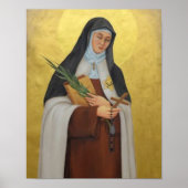 St. Teresa Benedicta van de kruismeliet Poster (Voorkant)