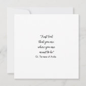 St Teresa de Avila katholiek Saint Therese (Achterkant)