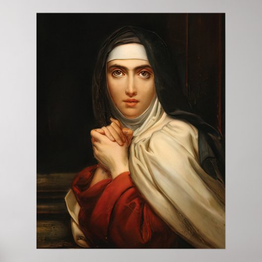 St Teresa de Avila katholiek Saint Therese Gerard Poster (Voorkant)