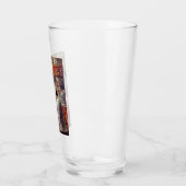 St. Teresa gooit bloemen naar het geborene heiligd Glas (Links)