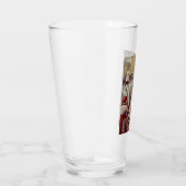 St. Teresa gooit bloemen naar het geborene heiligd Glas (Rechts)