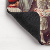 St. Teresa gooit bloemen naar het geborene heiligd Muismat (Hoek)