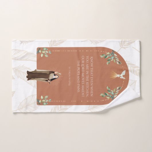 St. Teresa Hand Towel Handdoek (Handdoek)