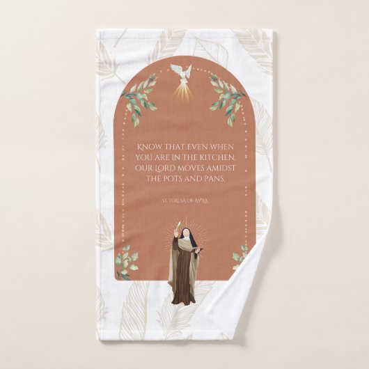 St. Teresa Hand Towel Handdoek (Handdoek)