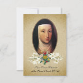 St. Teresa Margaret Redi van het heilige hart Kaart (Voorkant)