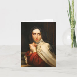 St. Teresa of Avila Card  Kaart