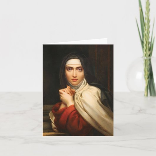 St. Teresa of Avila Card Kaart (Voorkant)