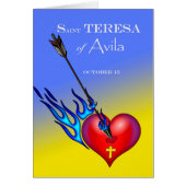 St. Teresa of Avila Feast Day, Heart and Arrow (Voorkant)