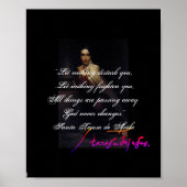 St. Teresa of Ávila - François Gérard Poster (Voorkant)