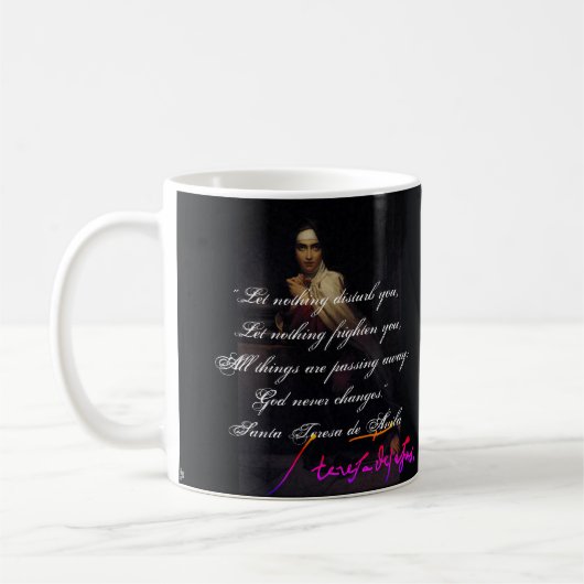 St. Teresa of Ávila – François Gérard – Tasse –Cup Koffiemok (Links)