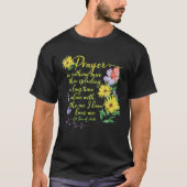 St Teresa Of Avila Quote Beautiful Catholic Prayer T-shirt (Voorkant)