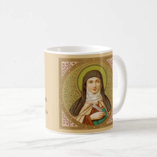 St. Teresa of Avila (SNV 27) Coffee Mok #1b Square (Voorkant rechts)