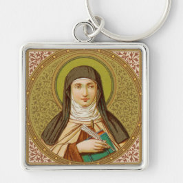 St. Teresa of Avila (SNV 27) Premium Square Sleutelhanger