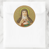 St. Teresa of Avila (SNV 27) Ronde Sticker (Tas)