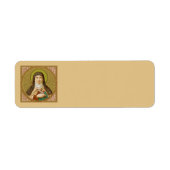 St. Teresa of Avila (SNV 27) (Square Afbeelding) Etiket (Voorkant)