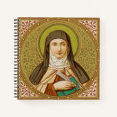 St. Teresa of Avila (SNV 27) (Square Afbeelding) Notitieboek (Voorkant)