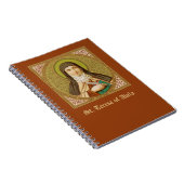 St. Teresa of Avila (SNV 27) (Square Afbeelding) Notitieboek (Rechterzijde)