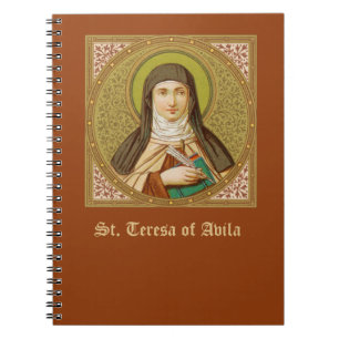St. Teresa of Avila (SNV 27) (Square Afbeelding) Notitieboek