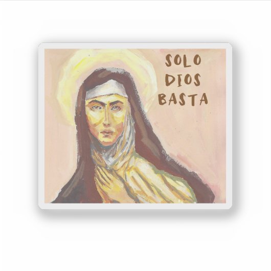 St. Teresa of Avila Sticker (Voorkant)