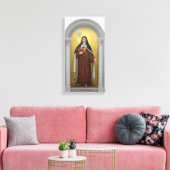 St. Teresa van Avila Carmelite Nun Canvas Afdruk (Insitu (Woonkamer))