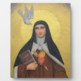 St. Teresa van Avila Katholieke Carmelite Saint Fotoplaat