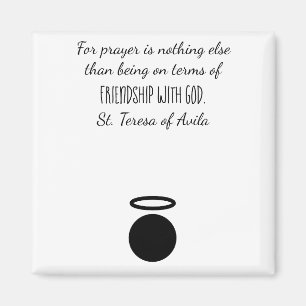 St. Teresa van Avila Quote Magnet